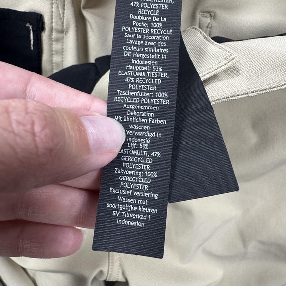 Lululemon Pants Mens 31 Tan ABC 5 Pocket Performance Stretch Slim Fit Warpstreme - Picture 8 of 15